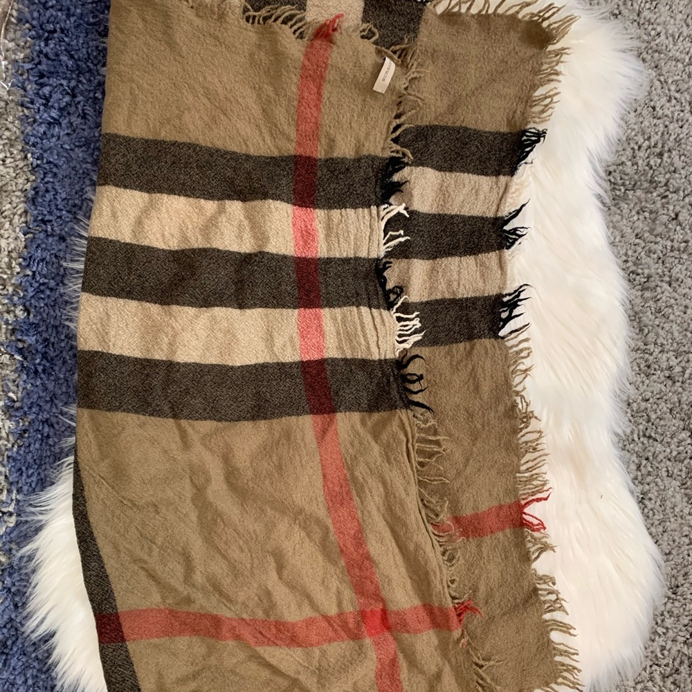 Authentic Burberry wool scarf